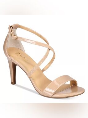 Thalia Sodi Women's Darria Strappy Sandals Nude Size 11